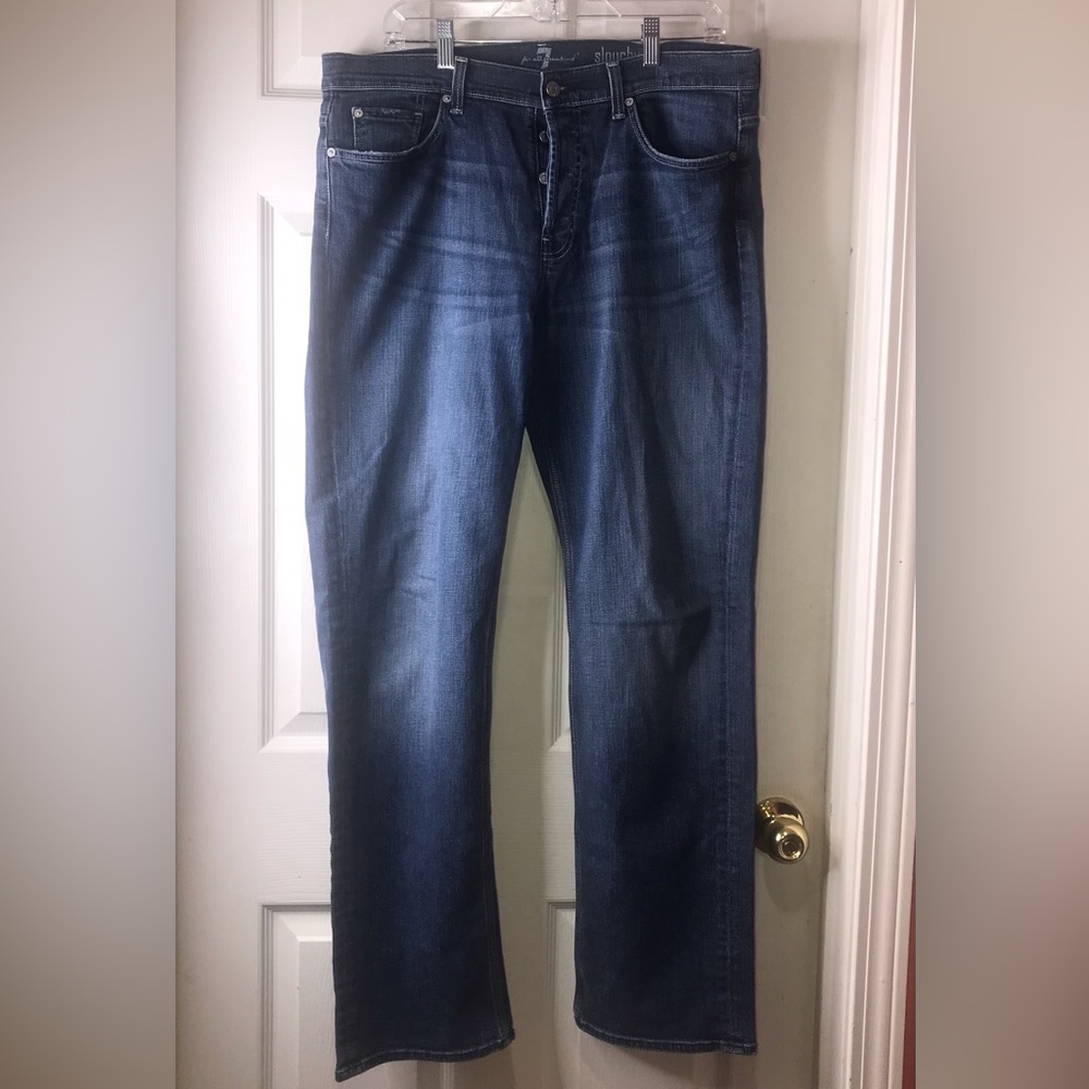 7 for All Mankind Slouch Jeans Size 34